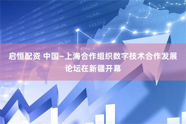 启恒配资 中国—上海合作组织数字技术合作发展论坛在新疆开幕