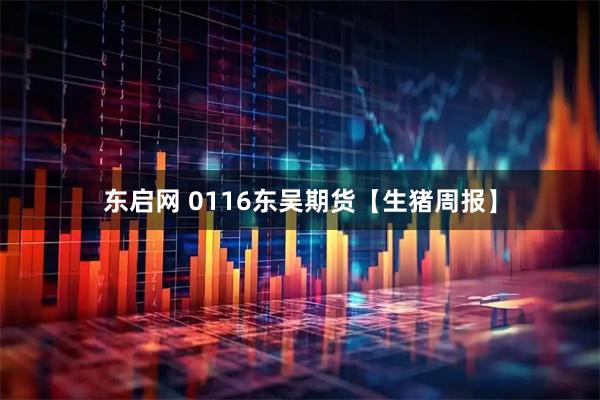 东启网 0116东吴期货【生猪周报】